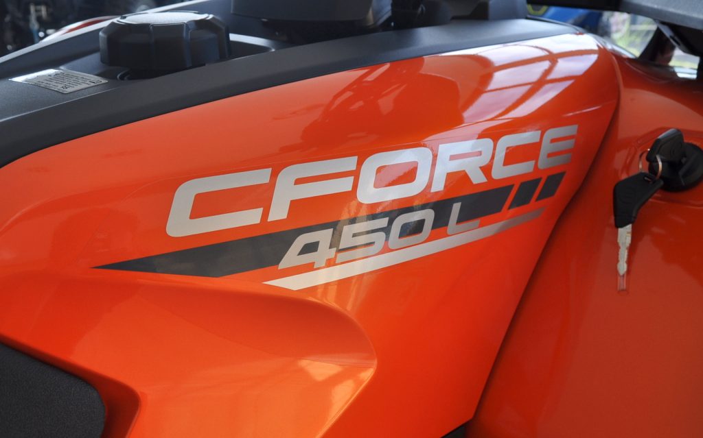 CFMOTO Cforce 450 L EPS Laranja